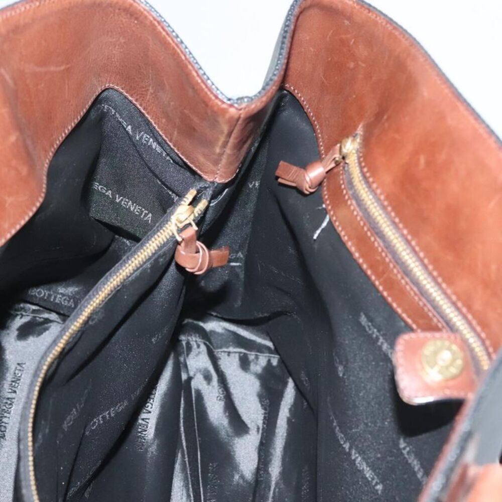 Bottega Veneta Black Pvc Handbag (Pre-Owned) - Picture 11 of 16